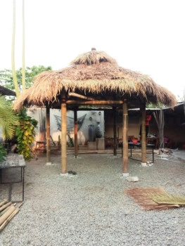 Pembuatan Saung & Rumah Bambu Bogor